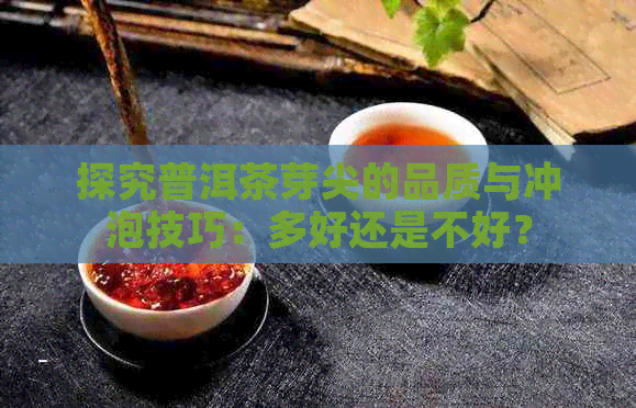 探究普洱茶芽尖的品质与冲泡技巧：多好还是不好？