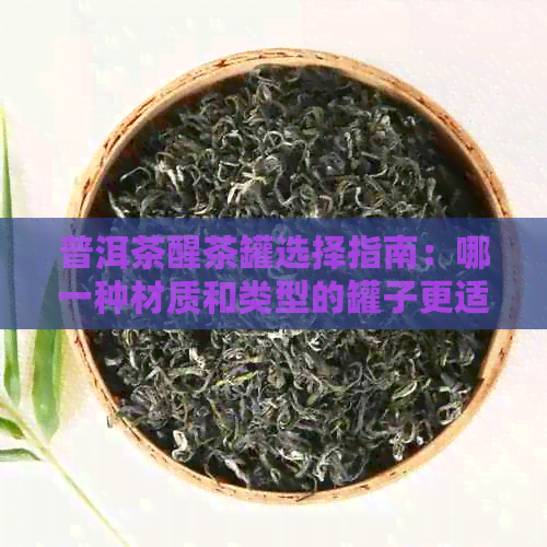 普洱茶醒茶罐选择指南：哪一种材质和类型的罐子更适合醒茶？