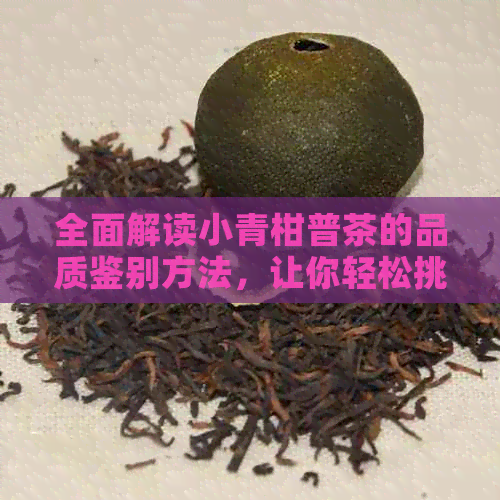 全面解读小青柑普茶的品质鉴别方法，让你轻松挑选出优质好茶