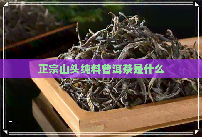 正宗山头纯料普洱茶是什么