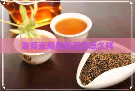 准备直播卖普洱茶怎么样