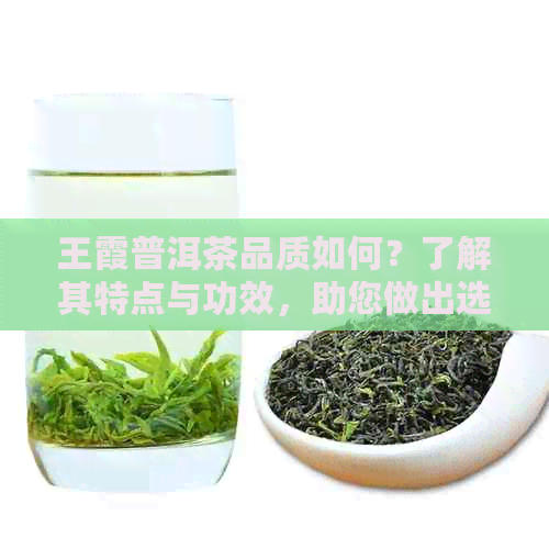 王霞普洱茶品质如何？了解其特点与功效，助您做出选择