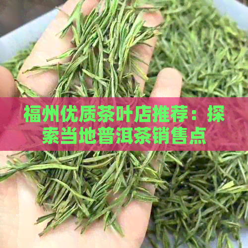 福州优质茶叶店推荐：探索当地普洱茶销售点