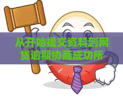 从开始提交资料到网贷逾期协商成功所需的时间：一份全面指南