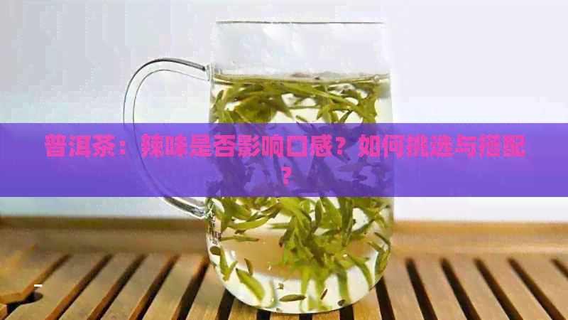 普洱茶：辣味是否影响口感？如何挑选与搭配？