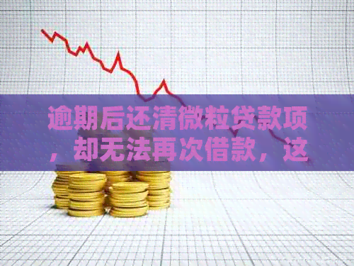 逾期后还清微粒贷款项，却无法再次借款，这是怎么回事？