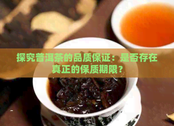 探究普洱茶的品质保证：是否存在真正的保质期限？