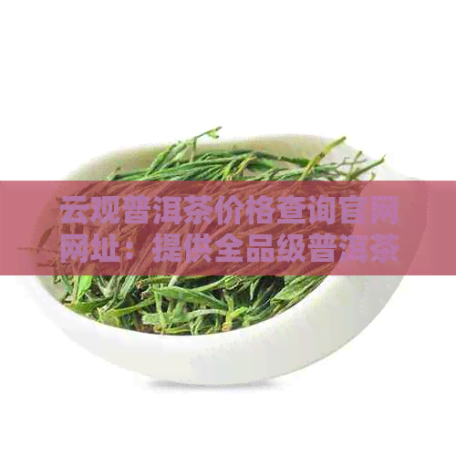 云观普洱茶价格查询官网网址：提供全品级普洱茶价格信息的权威网站。