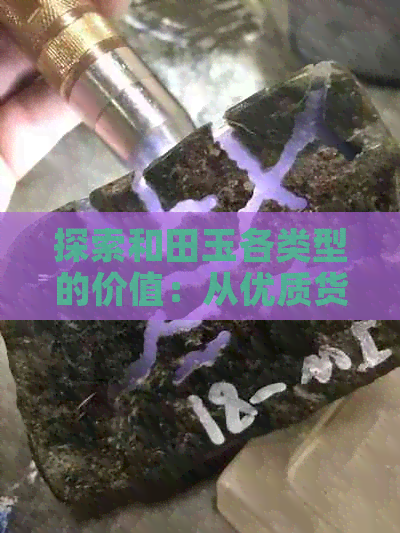 探索和田玉各类型的价值：从优质货源到批发采购，了解具体价格差异