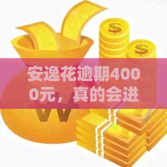 安逸花逾期4000元，真的会进行上门吗？