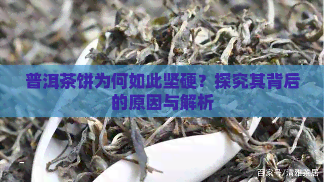 普洱茶饼为何如此坚硬？探究其背后的原因与解析