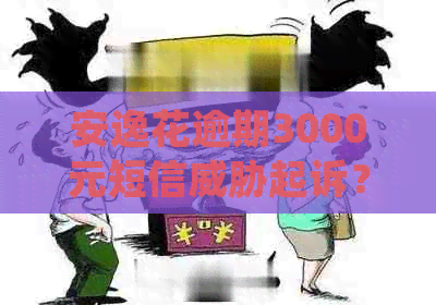 安逸花逾期3000元短信起诉？这些疑问你需要解答！