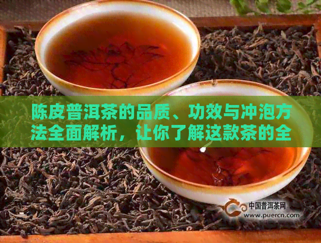 陈皮普洱茶的品质、功效与冲泡方法全面解析，让你了解这款茶的全方位信息！