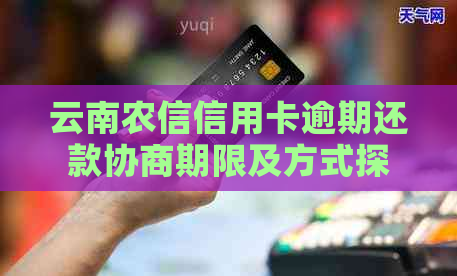 云南农信信用卡逾期还款协商期限及方式探讨