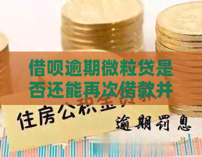 借呗逾期微粒贷是否还能再次借款并拒绝还款？