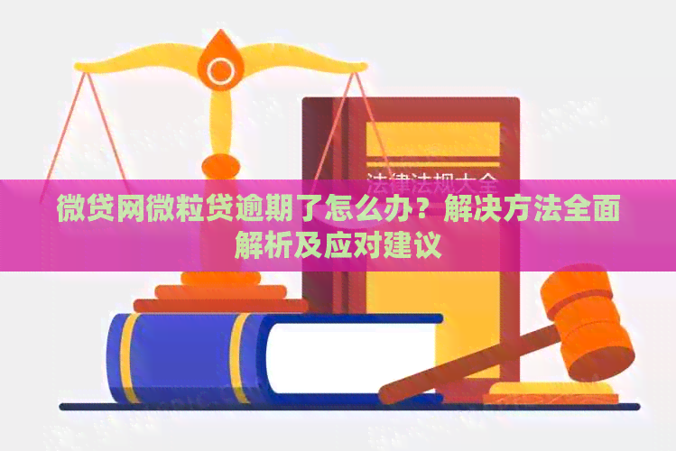 微贷网微粒贷逾期了怎么办？解决方法全面解析及应对建议