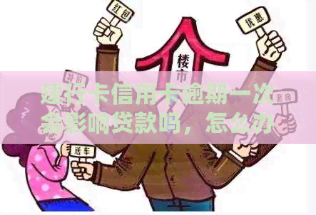 建行卡信用卡逾期一次会影响贷款吗，怎么办？