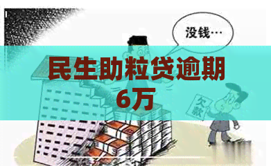 民生助粒贷逾期6万