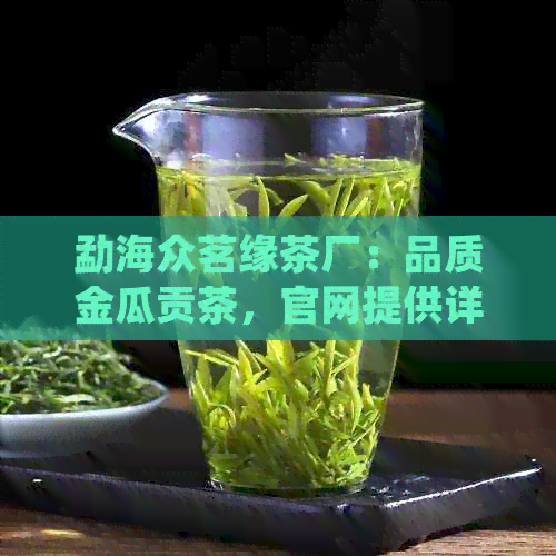 勐海众茗缘茶厂：品质金瓜贡茶，官网提供详细信息及地址。