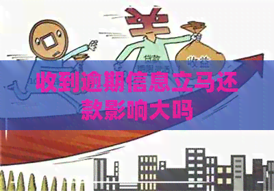 收到逾期信息立马还款影响大吗