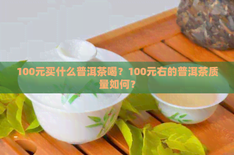 100元买什么普洱茶喝？100元右的普洱茶质量如何？