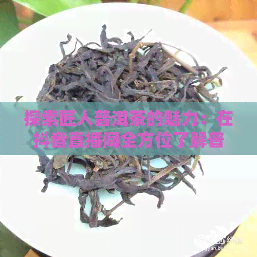 探索匠人普洱茶的魅力：在抖音直播间全方位了解普洱茶文化