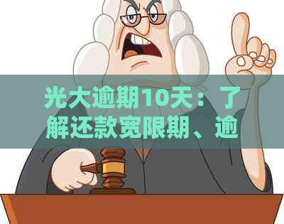 光大逾期10天：了解还款宽限期、逾期影响及解决方法，以确保信用不受损害