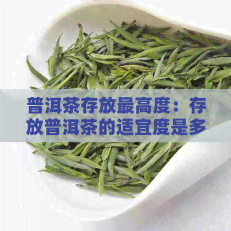 普洱茶存放更高度：存放普洱茶的适宜度是多少？