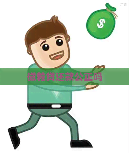 微粒贷还款公正吗