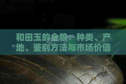 和田玉的全貌：种类、产地、鉴别方法与市场价值，你想知道的都在这里！