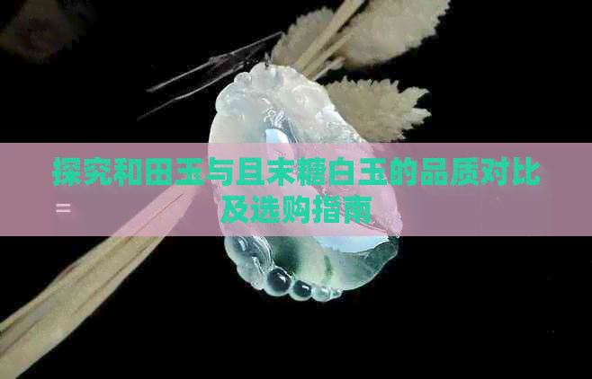 探究和田玉与且末糖白玉的品质对比及选购指南