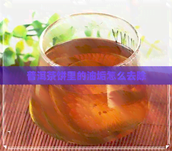 普洱茶饼里的油垢怎么去除