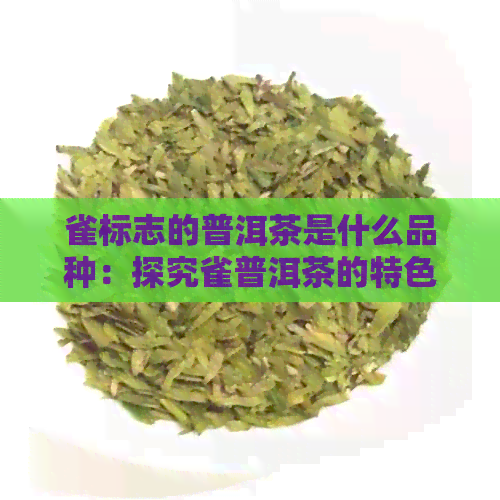 雀标志的普洱茶是什么品种：探究雀普洱茶的特色与品种