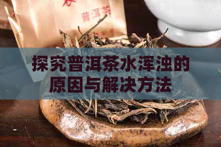 探究普洱茶水浑浊的原因与解决方法