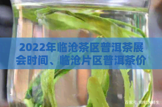 2022年临沧茶区普洱茶展会时间、临沧片区普洱茶价格与产区分布