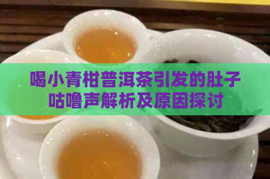 喝小青柑普洱茶引发的肚子咕噜声解析及原因探讨