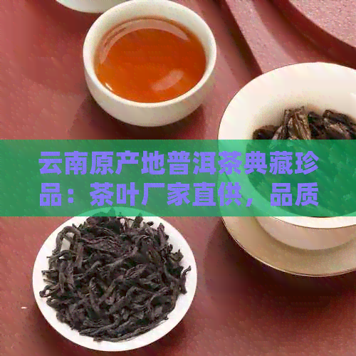 云南原产地普洱茶典藏珍品：茶叶厂家直供，品质越，值得珍藏