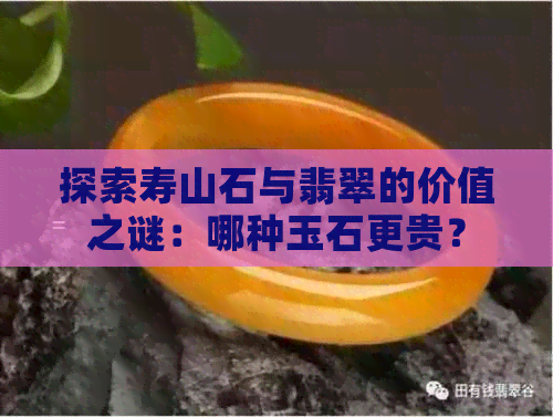 探索寿山石与翡翠的价值之谜：哪种玉石更贵？