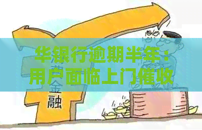 华银行逾期半年：用户面临上门，如何应对？