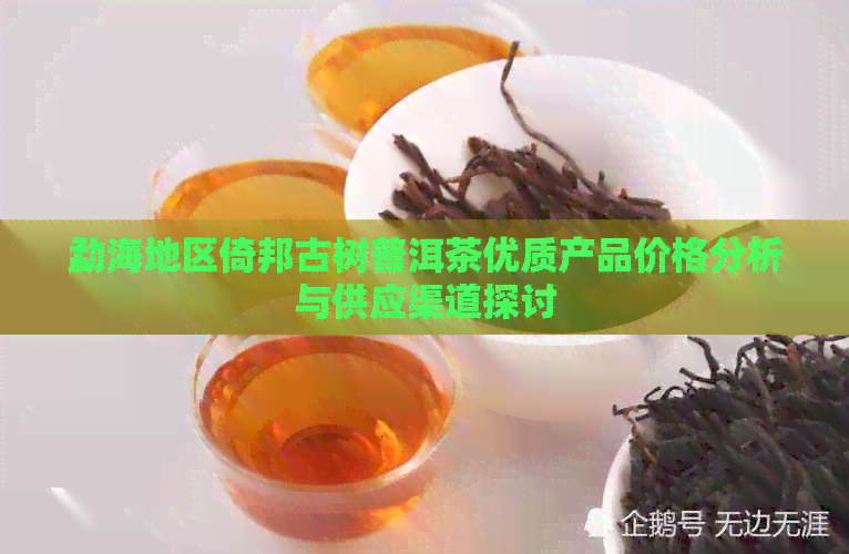 勐海地区倚邦古树普洱茶优质产品价格分析与供应渠道探讨