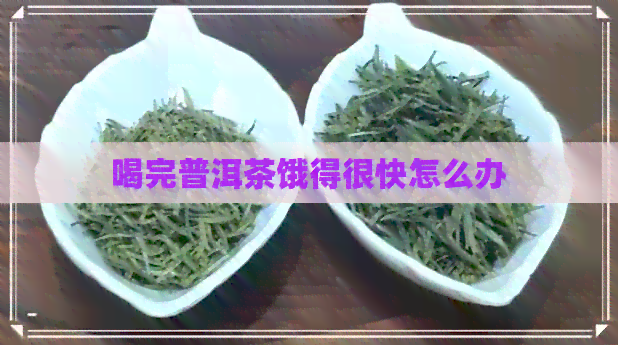 喝完普洱茶饿得很快怎么办