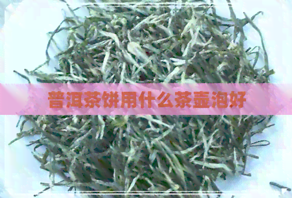 普洱茶饼用什么茶壶泡好