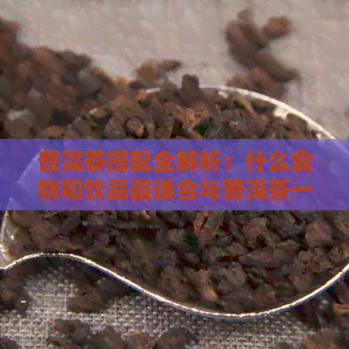 普洱茶搭配全解析：什么食物和饮品最适合与普洱茶一起享用？