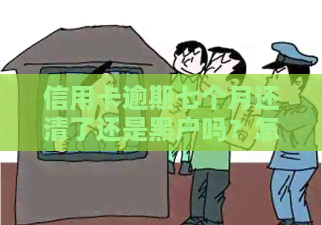 信用卡逾期七个月还清了还是黑户吗？怎么办？会有什么影响？