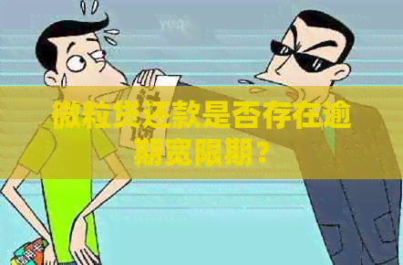 微粒贷还款是否存在逾期宽限期？