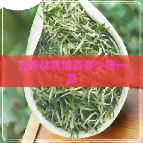 古茶林普洱茶多少钱一盒