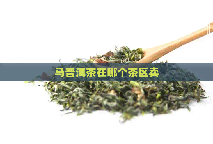 马普洱茶在哪个茶区卖