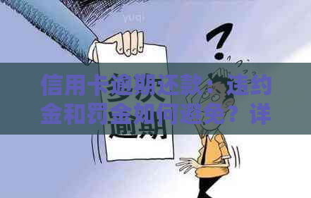 信用卡逾期还款：违约金和罚金如何避免？详细指南与解决方法一览