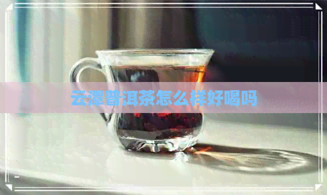 云潭普洱茶怎么样好喝吗