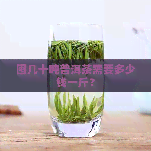 囤几十吨普洱茶需要多少钱一斤？